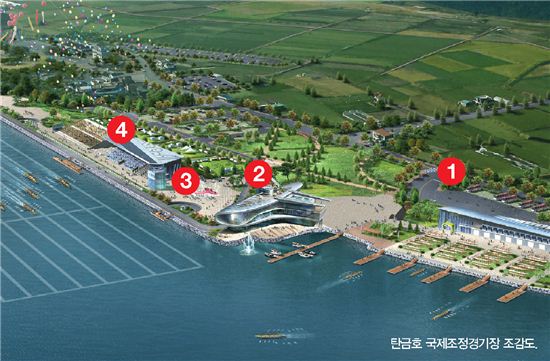 [Marine sports]세계가 감탄하는 ‘탄금호’ 조정경기장