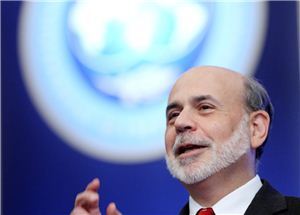 ▲벤 버냉키 미 연방준비제도이사회(FRB) 의장