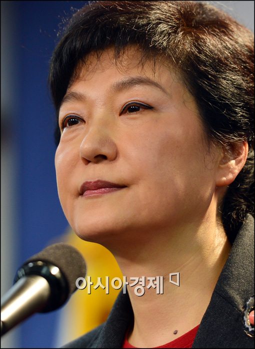 [포토]입다문 박근혜 대선 후보