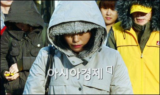 [포토]가을추위, 너무 춥네~