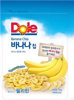 돌 코리아, 건망고·바나나칩 출시