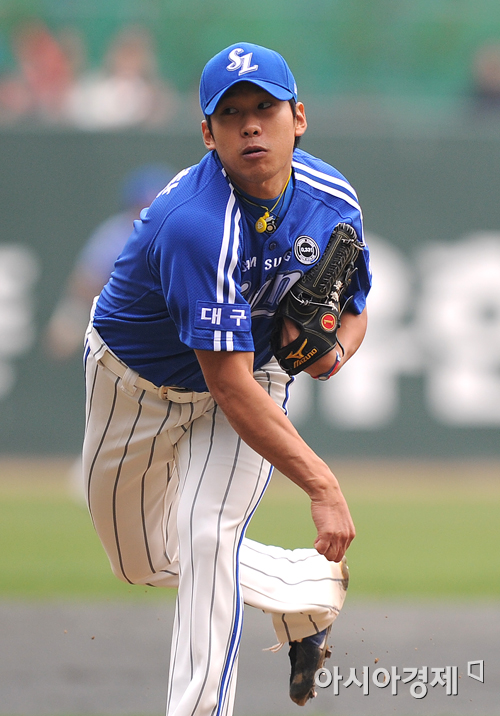 '윤성환 3이닝 무실점' 삼성, 한화에 6-2 승리