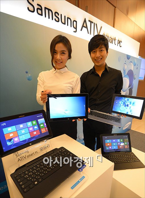 [포토]삼성전자, 윈도우8 OS 탑재 아티브 PC 출시