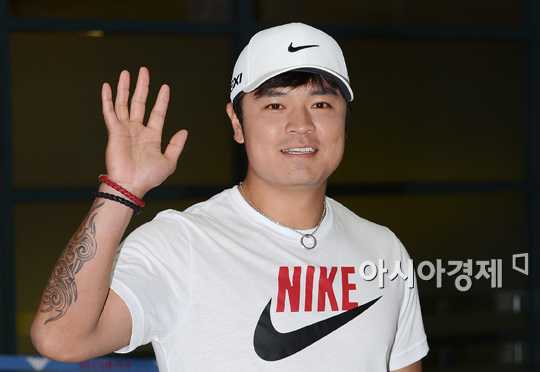 [포토] 손 흔드는 추신수