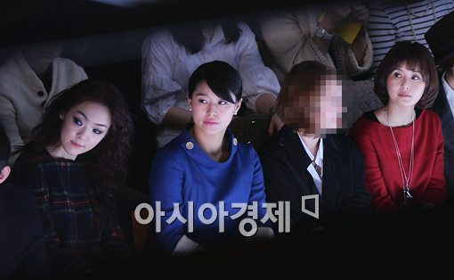 [포토]패션쇼 즐기는 김윤아-예지원-최정윤