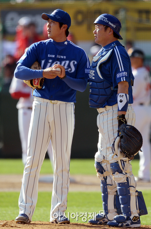 [포토] 배영수 '위기네...'