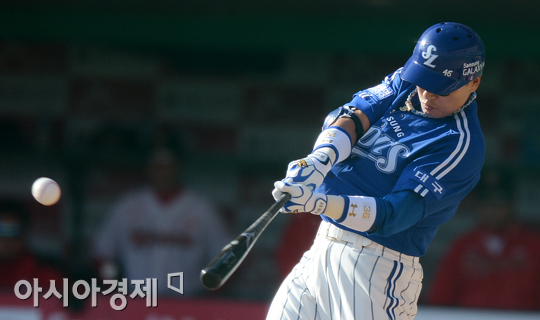 [포토] 이승엽 '2타점이요!'