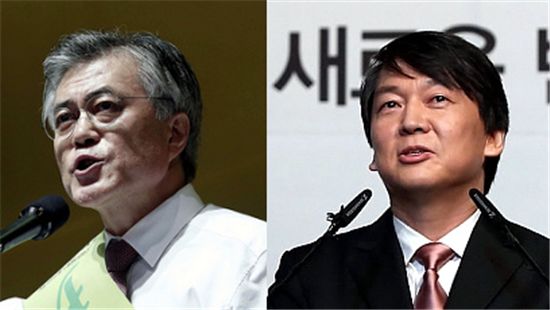 文·安 "투표시간 늘리자" 공조, 정치혁신안 놓고서는 공방