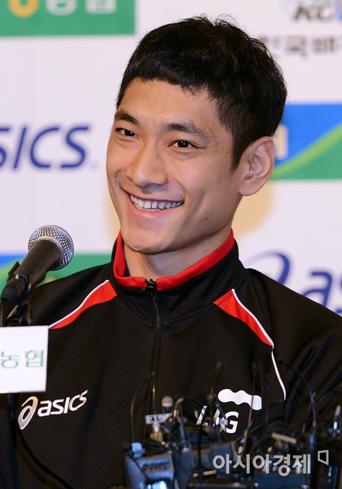 [포토] 김요한 '우승하면 제가 벗습니다'