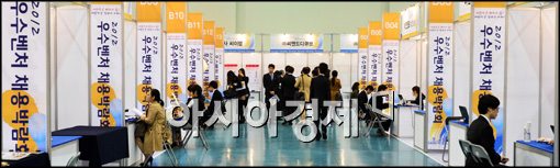 [포토]2012 우수벤처 채용박람회 개최