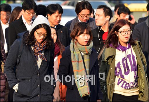 [포토]'성큼 다가온 추위'