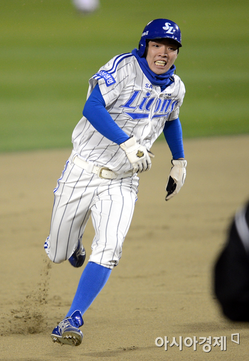 [포토] 정형식 '달려라 3루로'