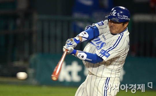 [포토] 최형우 '걸렸어'