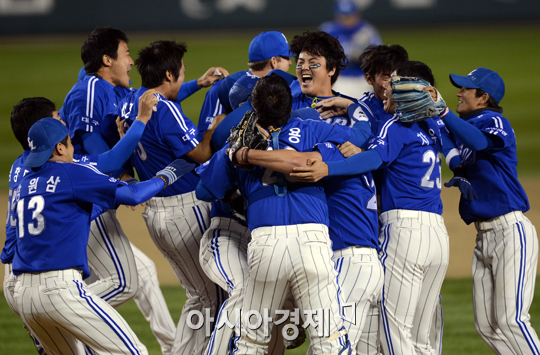 [포토] 삼성 라이온즈 우승