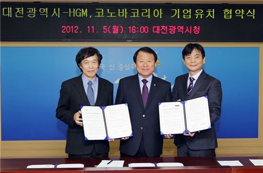 HGM·코노바코리아 본사 및 연구소, 대전에 ‘둥지’