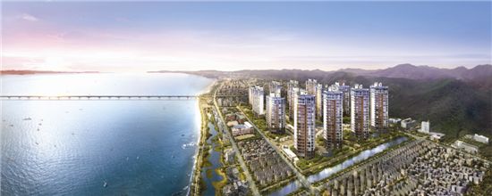 목포에 '근화 옥암 베아채' 832가구 분양