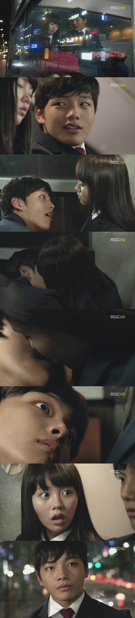 '보고싶다' 여진구 김소현, 얼떨결(?)에 첫 키스 '당황'