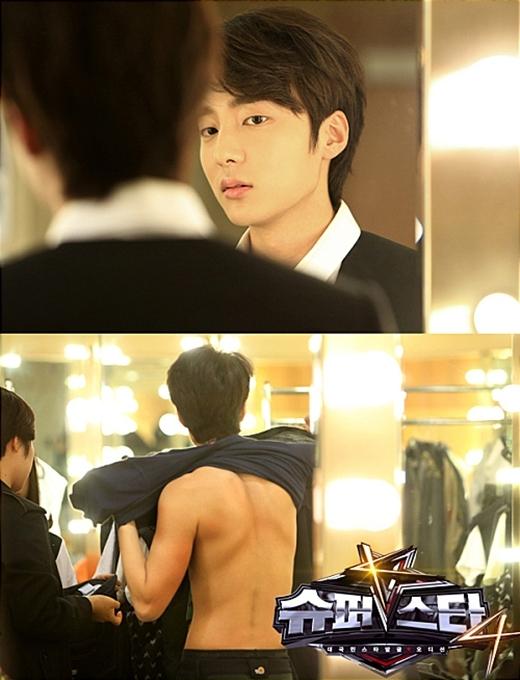 로이킴 뒤태…'곱상한 외모에 반전근육' 