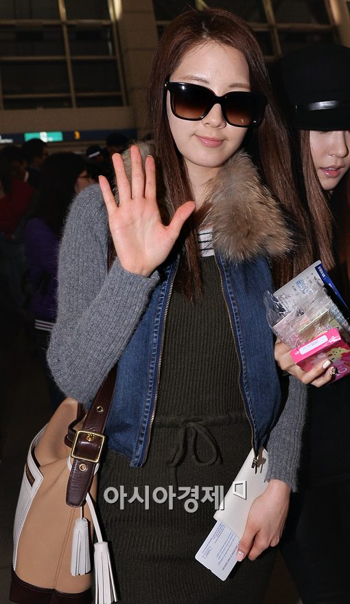 [포토]서현, 수수한 '공항패션'