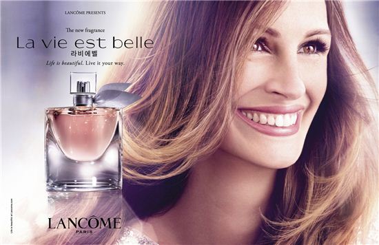 랑콤, '라비에벨' 향수 국내 첫 선