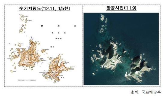 가장 정밀한 독도 지형도 공개된다