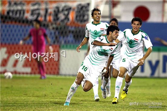 이라크 19세 이하 축구대표팀[사진=Getty Images/멀티비츠]