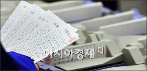 [포토]투표지 분류지 시험 가동하는 중앙 선관위