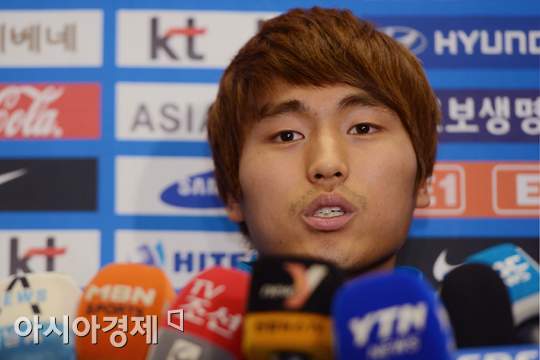 [포토] 대회 소감 밝히는 문창진