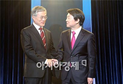 文-安, 단일화TV토론서 새정치 경제 안보 시각차(종합)