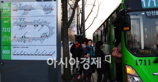 [포토]"버스 다녀서 다행이네"