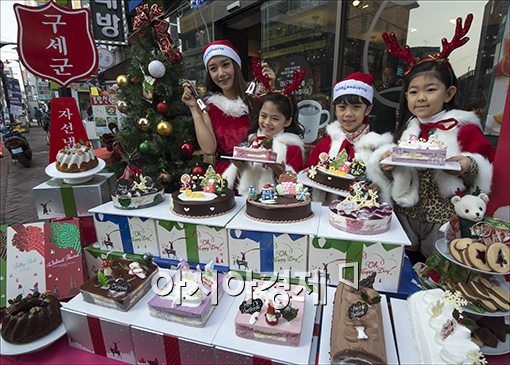 [포토]파리바게뜨, 크리스마스 케이크 출시