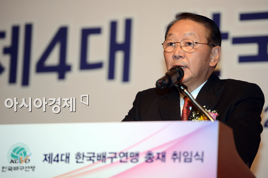 [포토] 구자준 총재 'KOVO 잘 이끌겠습니다'