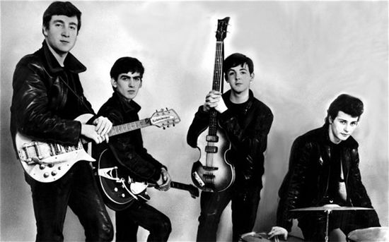 1962년 당시 비틀즈(출처 : 렉스)