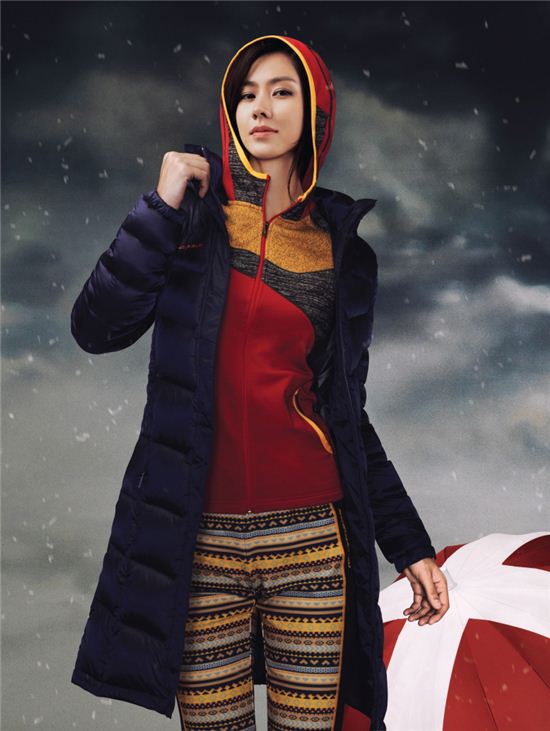 손예진, 아웃도어 모델 발탁