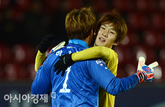 [포토] 임종은 '(하)강진이형, 맘고생 심했지?'