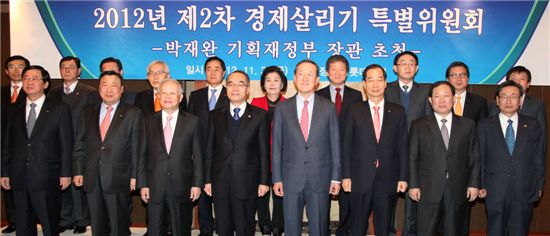[포토]2012년 제 2차 경제살리기 특별위원회 개최