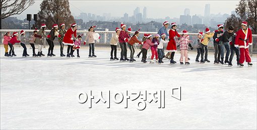 [포토]스케이트 기차 놀이