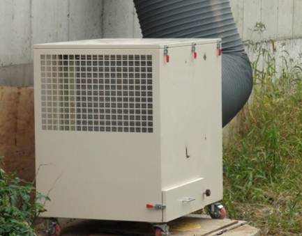 SK건설, 이동식집진기 개발 "건설현장 먼지 잡는다"