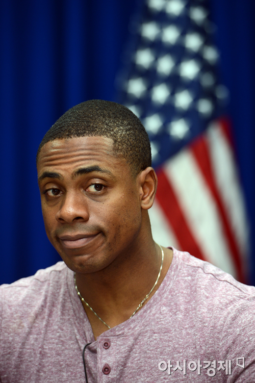 [포토] 질문에 답하는 커티스 그랜더슨