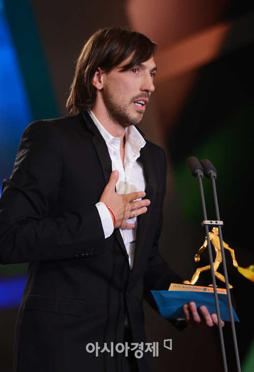 [포토] K리그 MVP 데얀의 수상 소감