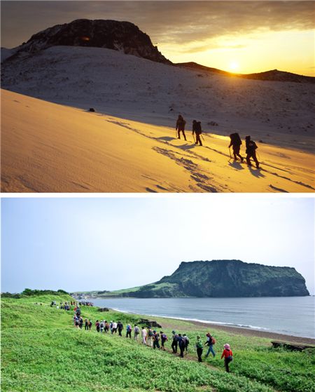 제주도, 올백(올레길·백록담) 맞은 여행國寶