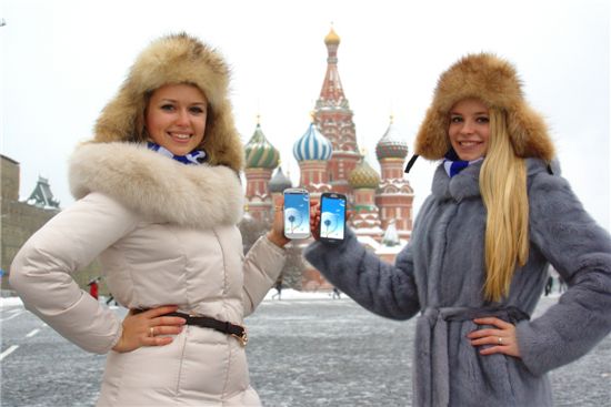 러시아 최초 LTE폰은 삼성 '갤럭시S3'