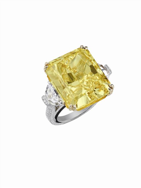 갤러리아, 세계에서 하나뿐인 110억짜리 다이아몬드 반지 전시