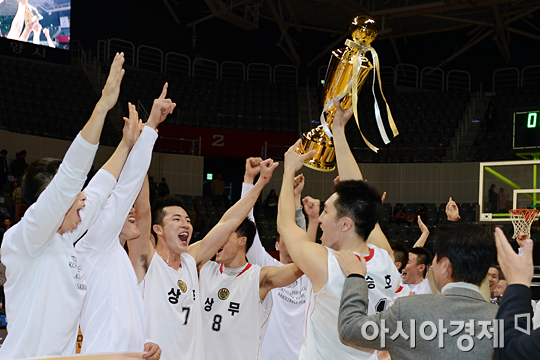 [포토] 상무 '우리가 챔피언'