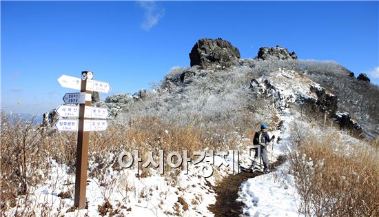 보성  제암산 자연휴양림,  겨울 휴양지 인기