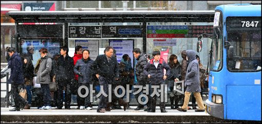 [포토]또 다시 눈 내리는 서울