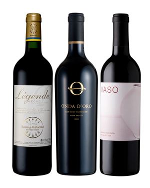 ▲나라셀라 승진 와인 대표제품 3종