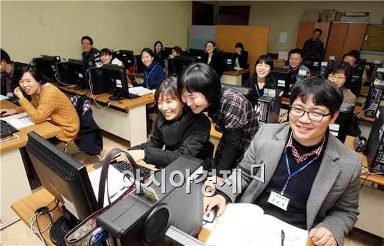 [포토]광주시 북구, 신규공무원 행정정보시스템 교육 