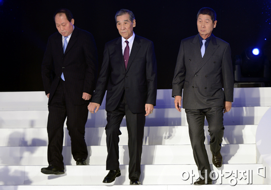 [포토] 김인식-김영덕-김성근 '한국야구의 레전드'