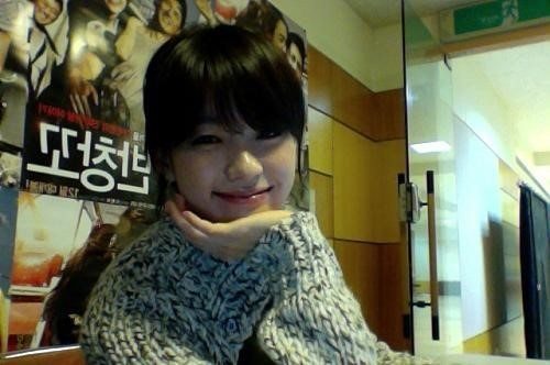 한효주 채팅 인증샷 공개, 청순 미모 '눈길'